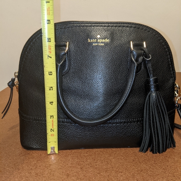 Kate Spade Black Crossbody Bag with Tassel - Picture 5 of 9
